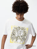 MANGA 100th UT - Saint Seiya Knights of the Zodiac (Short Sleeve Graphic T-Shirt) - WHITE