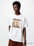 Mickey Mouse in Singapore UT (Short Sleeve Graphic T-Shirt) - WHITE