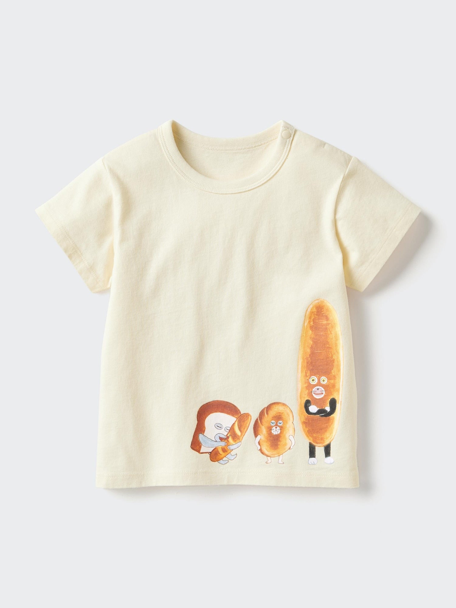 The Picture Book Collection UT (Short Sleeve Graphic T-Shirt) (Bread Thief) - OFF WHITE