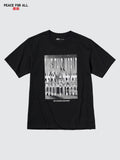 PEACE FOR ALL Kosuke Kawamura Short Sleeve T-Shirt - BLACK