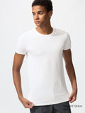 AIRism Crew Neck Short Sleeve T-Shirt - WHITE