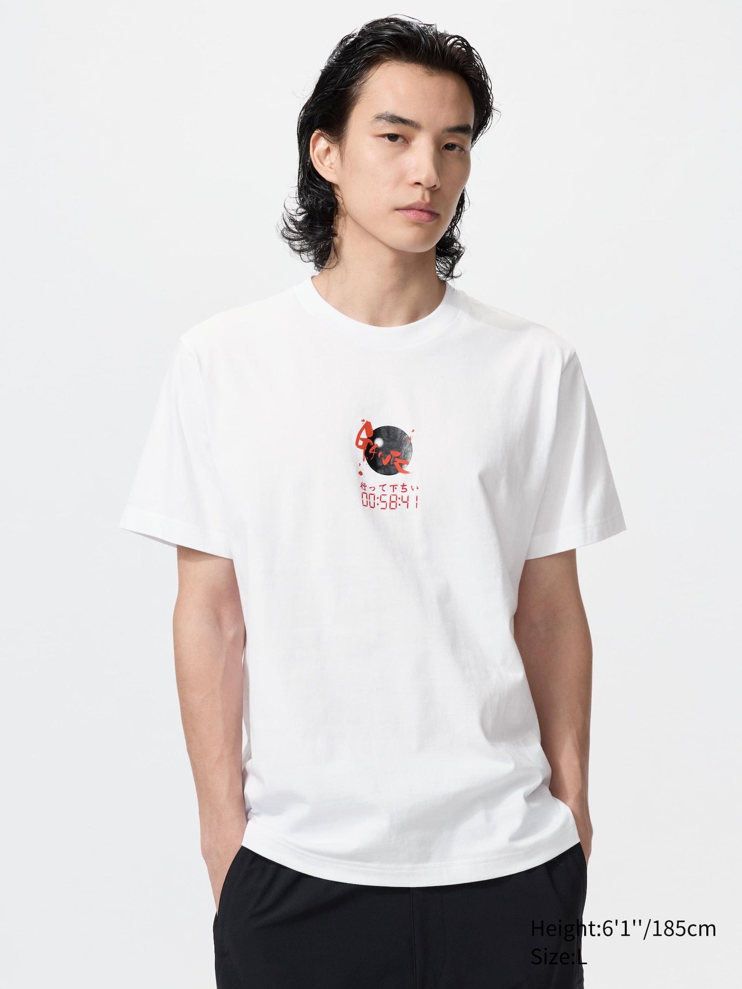 MANGA 100th UT - GANTZ (Short Sleeve Graphic T-Shirt) - WHITE