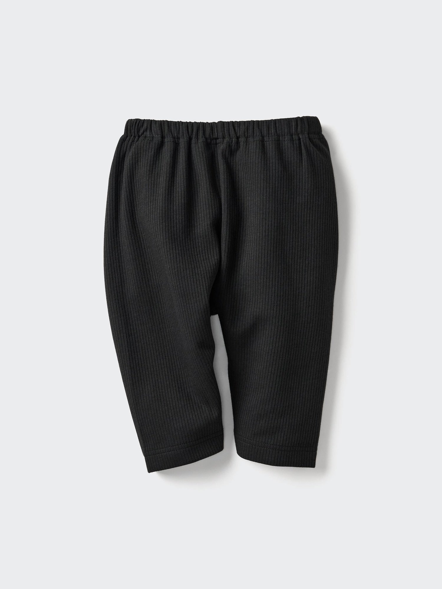 AIRism Cropped Leggings Relaxed Fit - BLACK