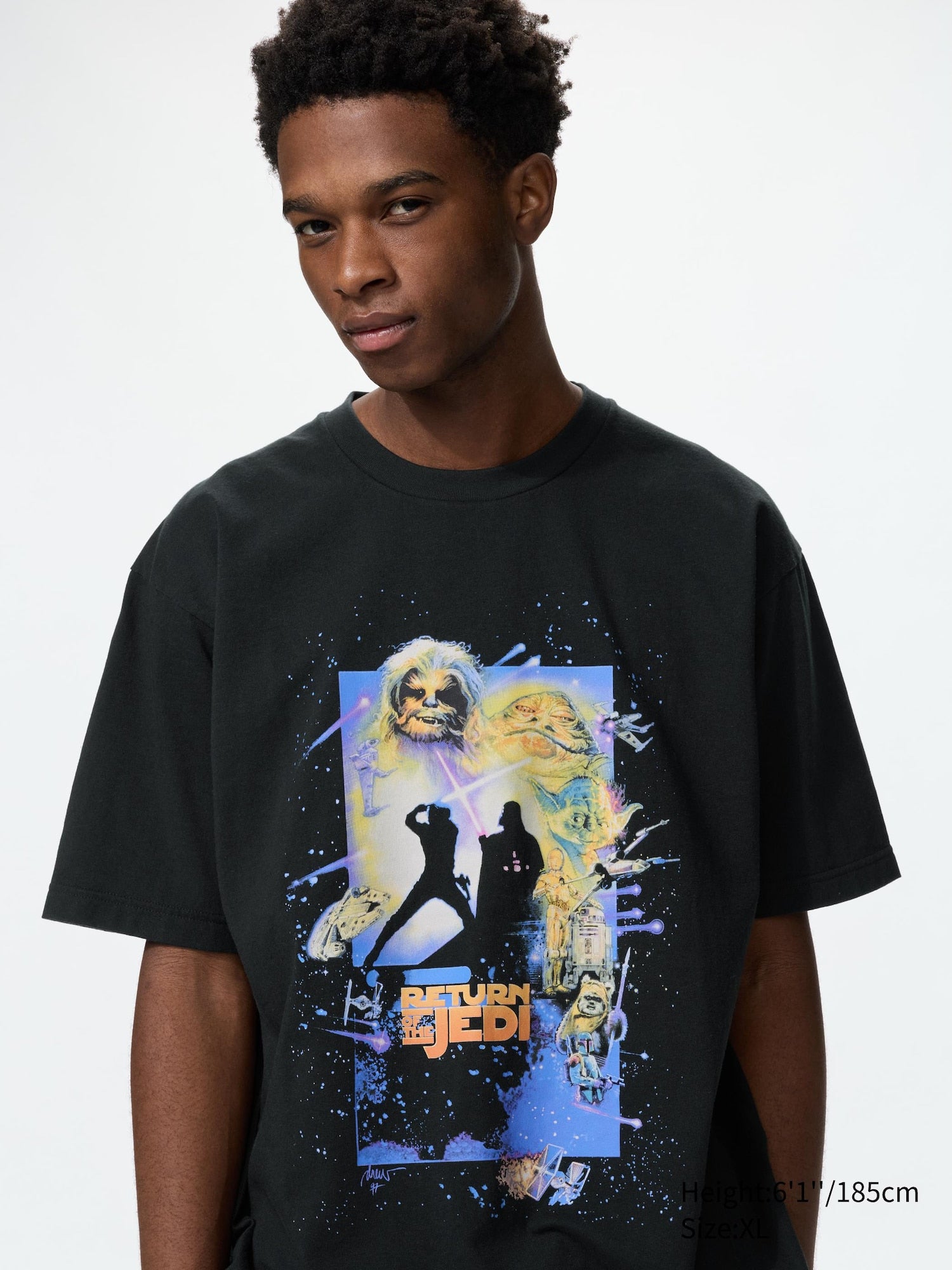 Star Wars UT (Short Sleeve Graphic T-Shirt) - BLACK