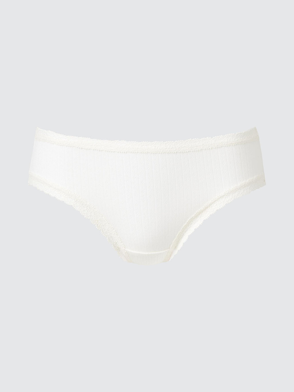 Middle Waist Briefs - OFF WHITE