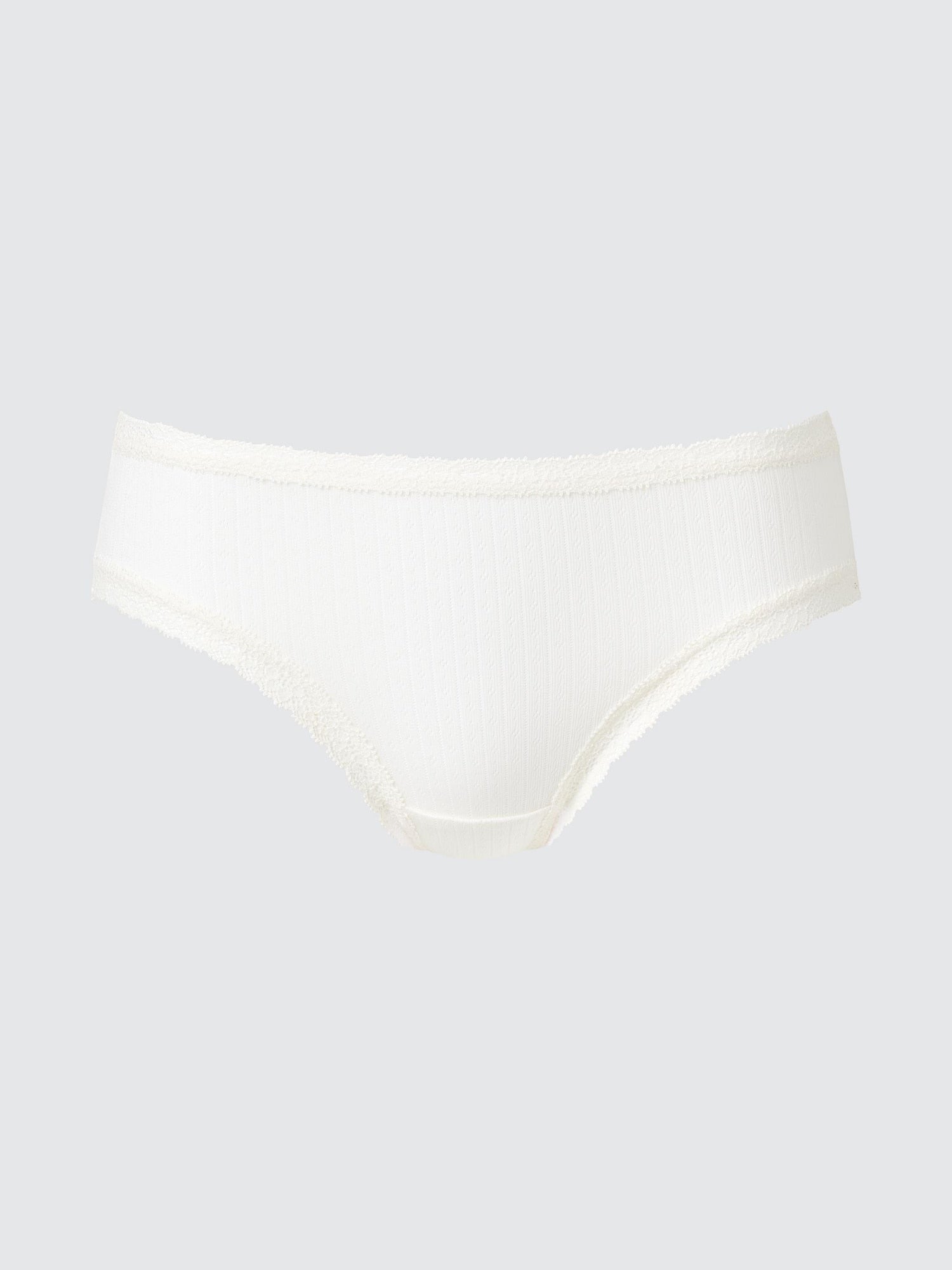 Middle Waist Briefs - OFF WHITE