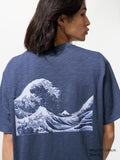 UKIYO-E UT (Short Sleeve Graphic T-Shirt) - BLUE