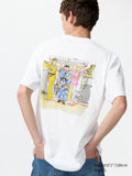 MANGA 100th UT - Kochira Katsushikaku Kamearikoenmae Hashutsujo (Short Sleeve Graphic T-Shirt) - WHITE