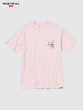 PEACE FOR ALL Haruka Ayase Short Sleeve T-Shirt - PINK