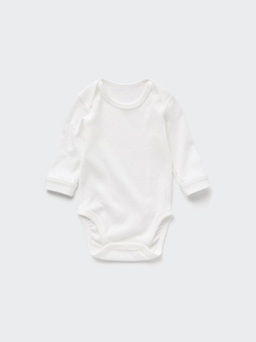 Long Sleeve Bodysuit Pointelle - PINK