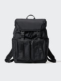 Multi Pocket Backpack - BLACK