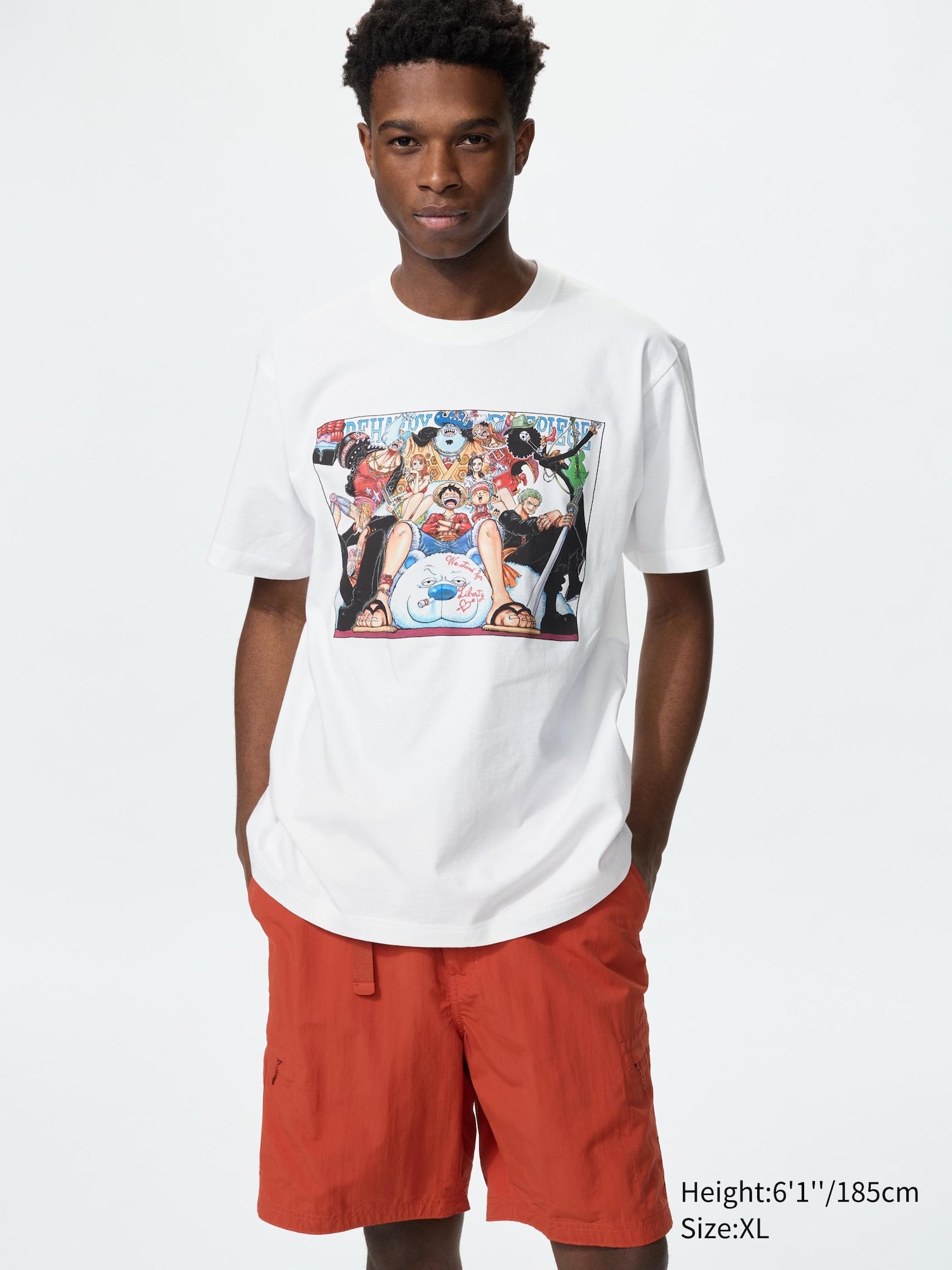MANGA 100th UT - One Piece (Short Sleeve Graphic T-Shirt) - WHITE