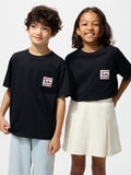 KIDS NY POP ART UT (Short Sleeve Graphic T-Shirt) - BLACK