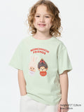 GIRLS Monchhichi UT (Short Sleeve Graphic T-Shirt) - LIGHT GREEN