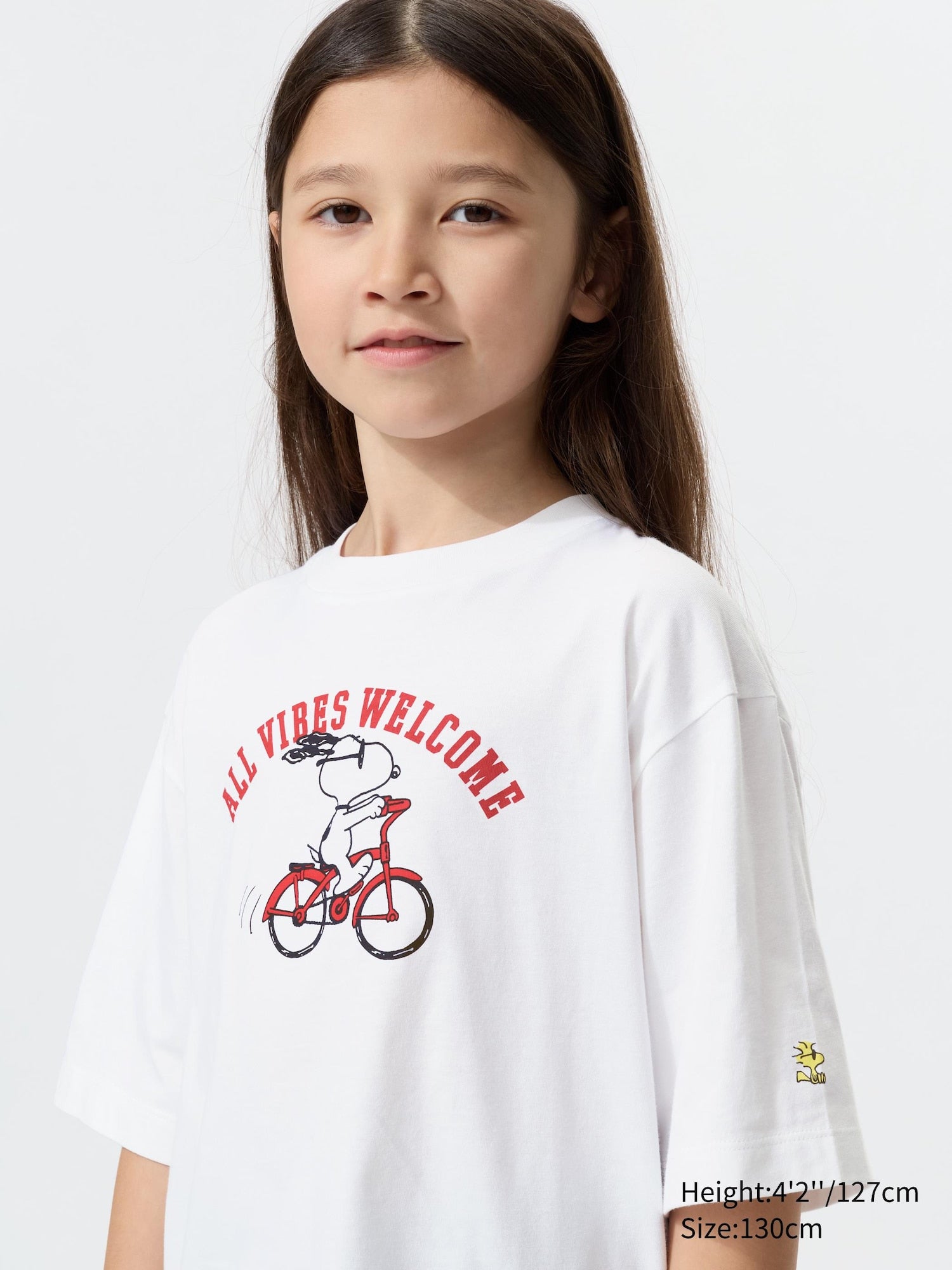 GIRLS PEANUTS UT (Short Sleeve Graphic T-Shirt) - WHITE