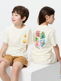 KIDS The Super Mario Galaxy Movie UT (Short Sleeve Graphic T-Shirt) - OFF WHITE