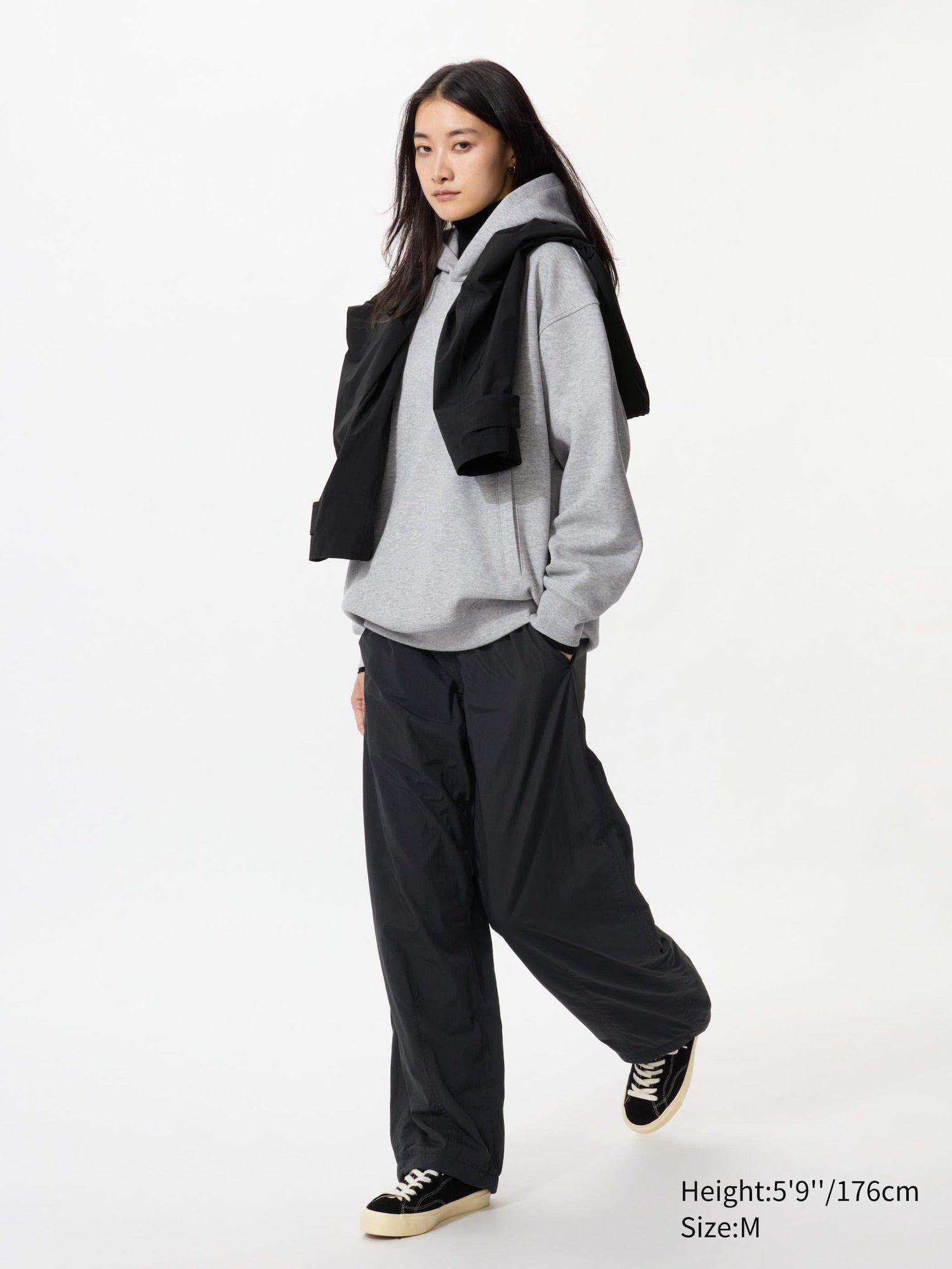 Warm Lined Pants (Longer Length) - BLACK