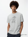 MANGA 100th UT - HUNTER x HUNTER (Short Sleeve Graphic T-Shirt) - GRAY