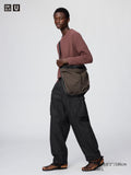 Wide Fit Cargo Pants - BLACK