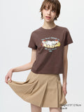 mofusand UT (Short Sleeve Graphic T-Shirt) - BROWN