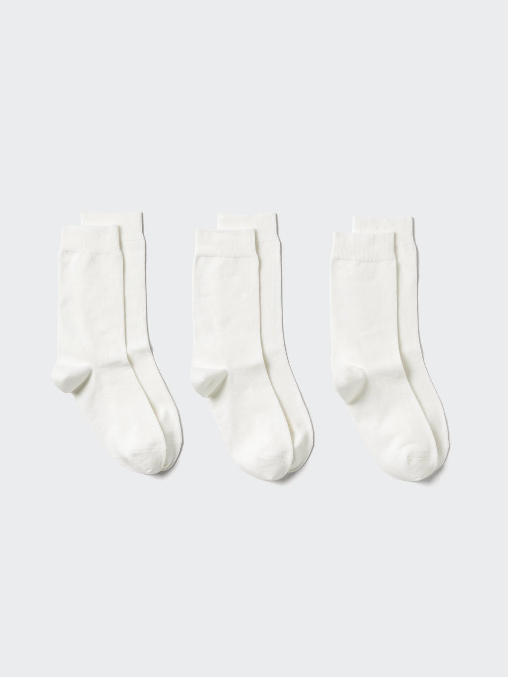 Socks 3 Pairs - WHITE
