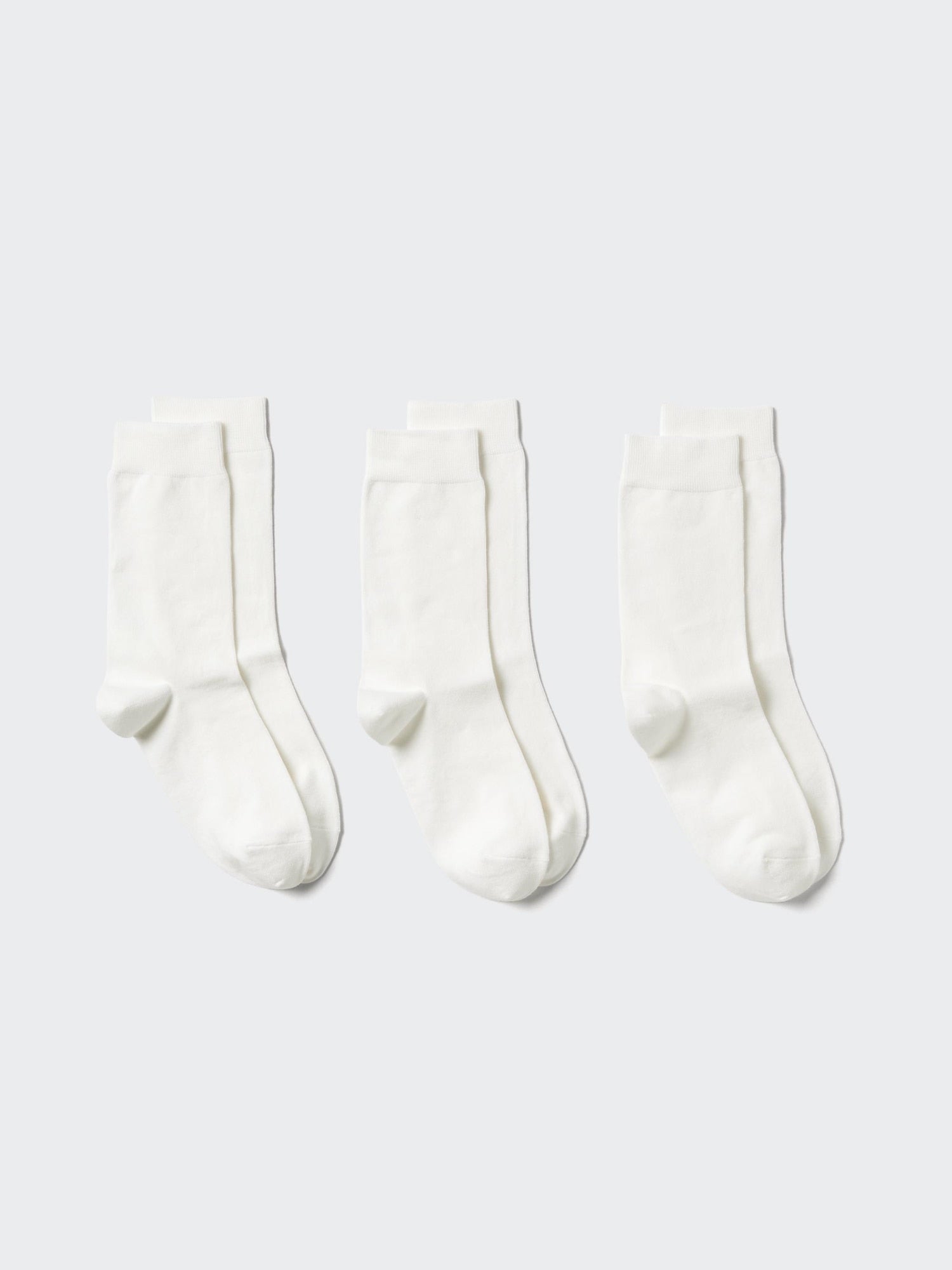 Socks 3 Pairs - WHITE