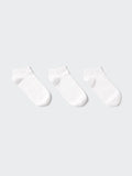 Short Socks 3 Pairs - WHITE