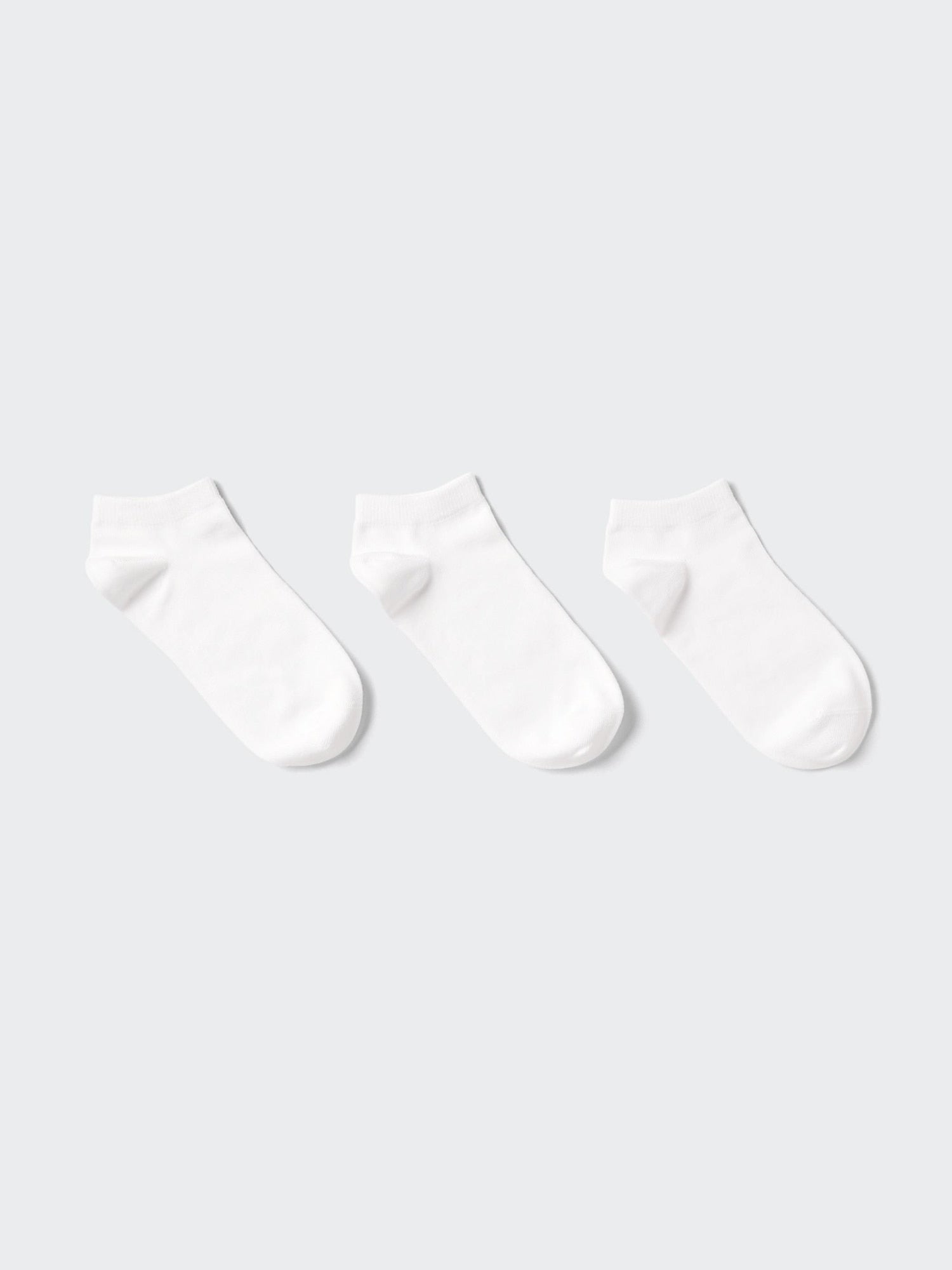Short Socks 3 Pairs - WHITE