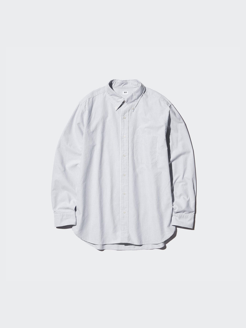Oxford Shirt Long Sleeve (Striped) - YELLOW