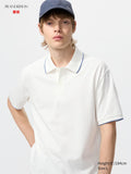 Dry Pique Polo Shirt - WHITE