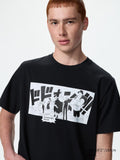 MANGA 100th UT - One Piece (Short Sleeve Graphic T-Shirt) - BLACK