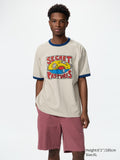 NY POP ART UT (Short Sleeve Graphic T-Shirt) - GRAY