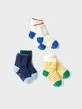 Socks 3 Pairs - OFF WHITE