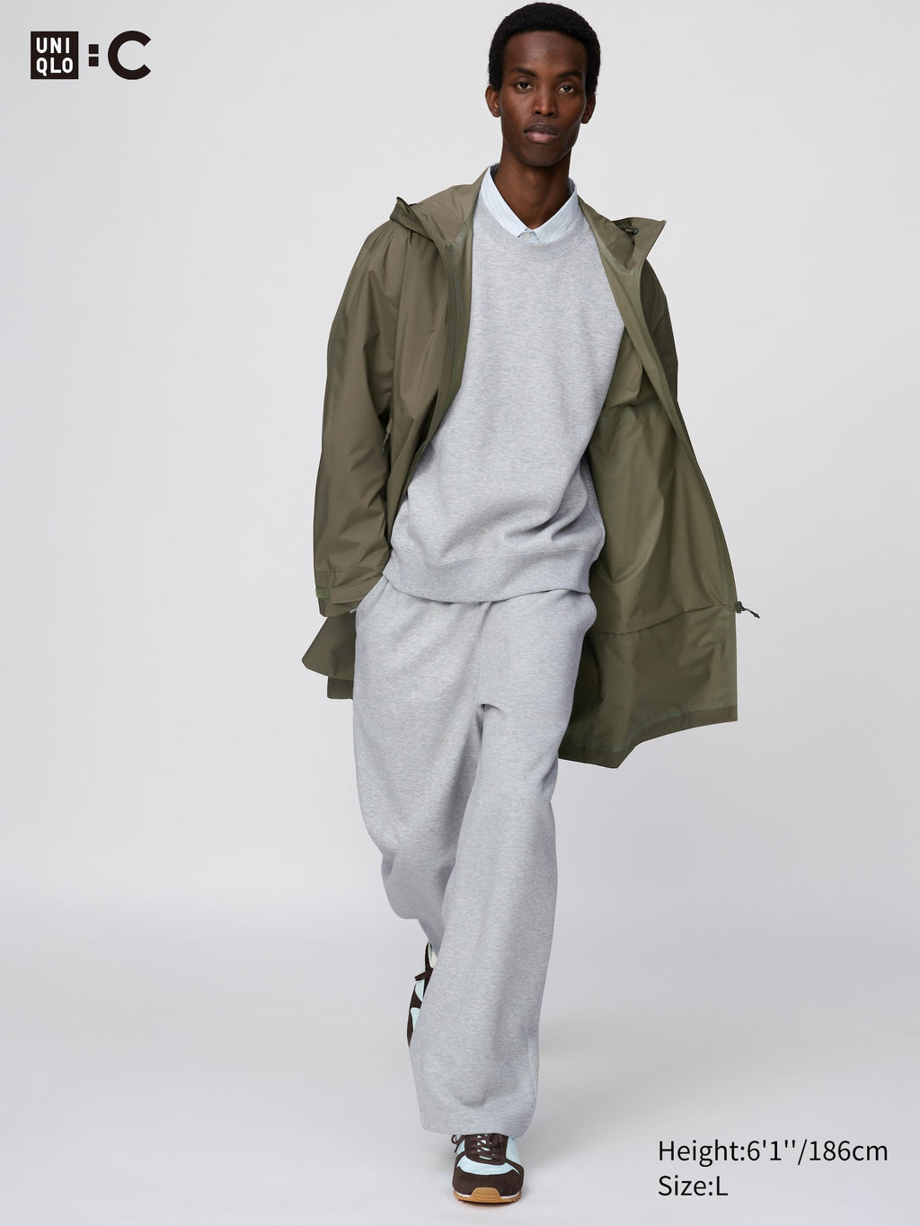Sweat Wide Pants - GRAY