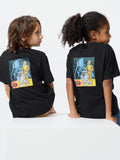 KIDS Magic For All Icons UT (Short Sleeve Graphic T-Shirt) - BLACK