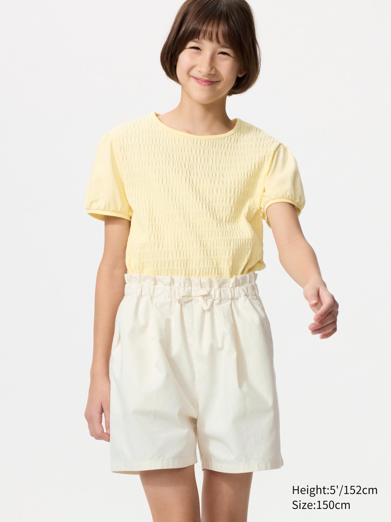 GIRLS Easy Shorts - OFF WHITE