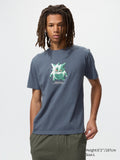 Pokemon UT (Short Sleeve Graphic T-Shirt) - GRAY