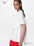 Frill T-Shirt - WHITE