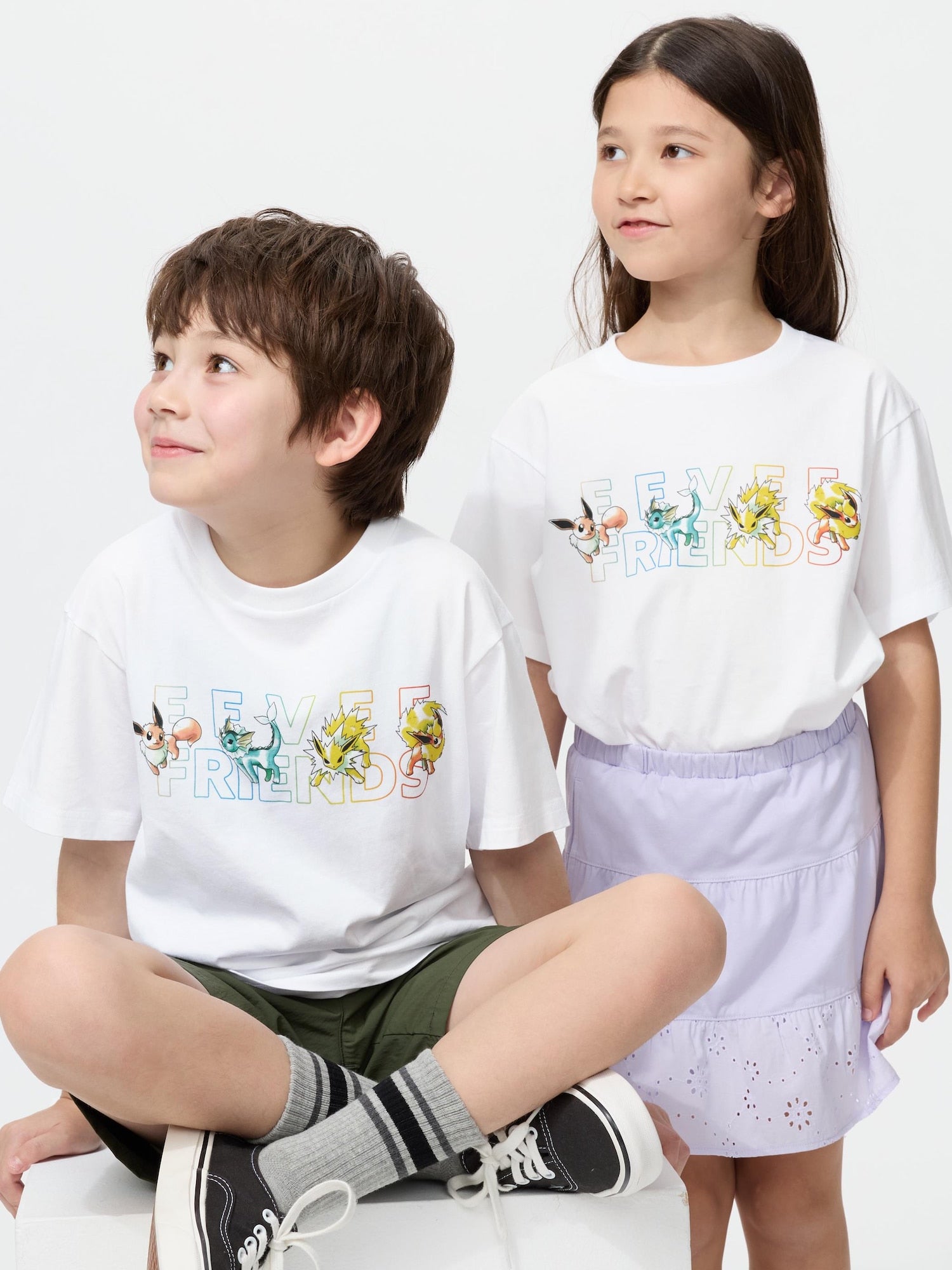 KIDS Pokemon UT (Short Sleeve Graphic T-Shirt) - WHITE