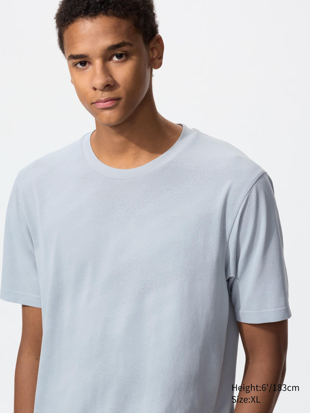 DRY-EX T-Shirt Patterned - GRAY