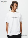 PEACE FOR ALL Kuriyama Short Sleeve T-Shirt - WHITE