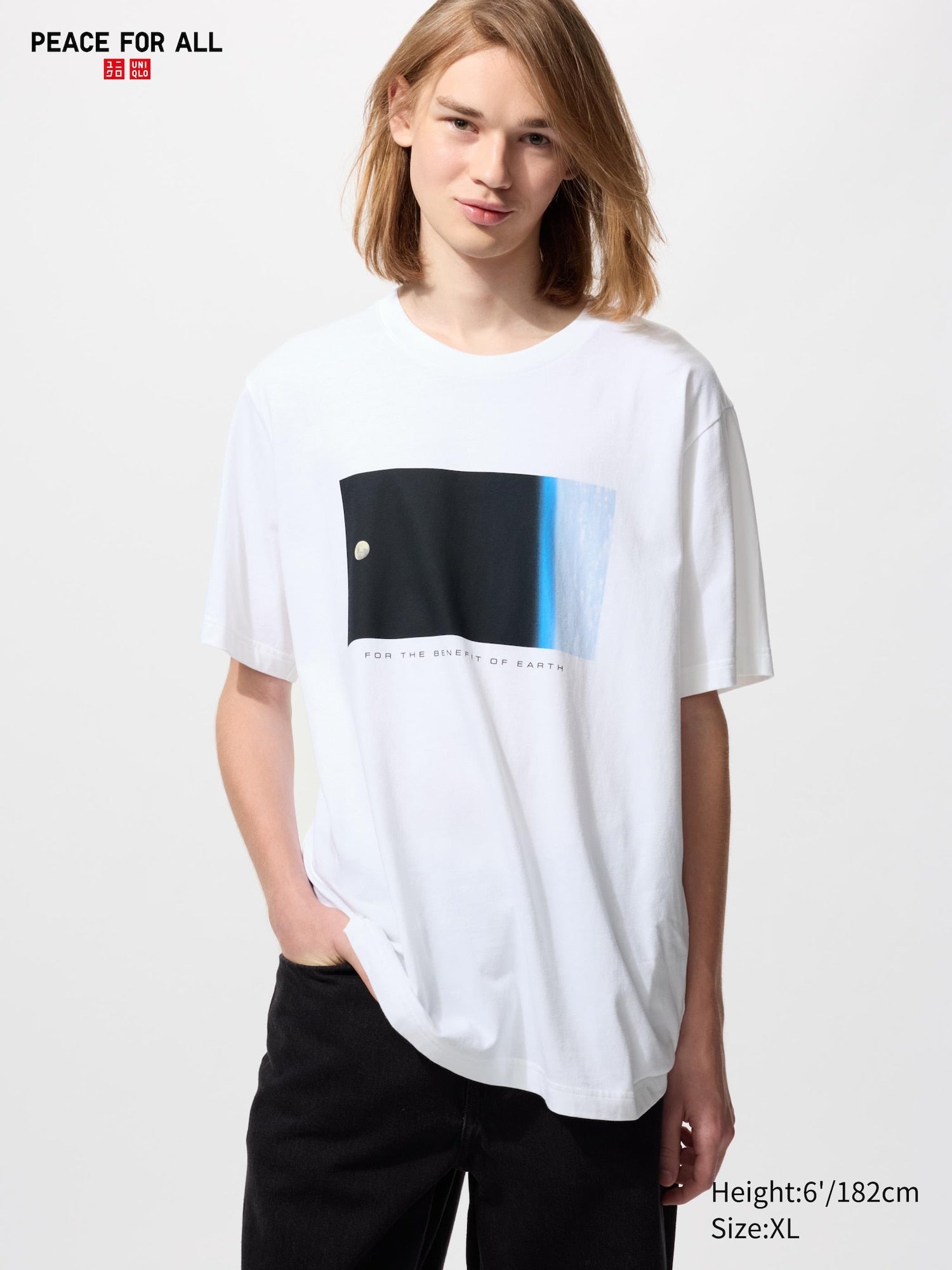 PEACE FOR ALL Artemis Short Sleeve T-Shirt - WHITE