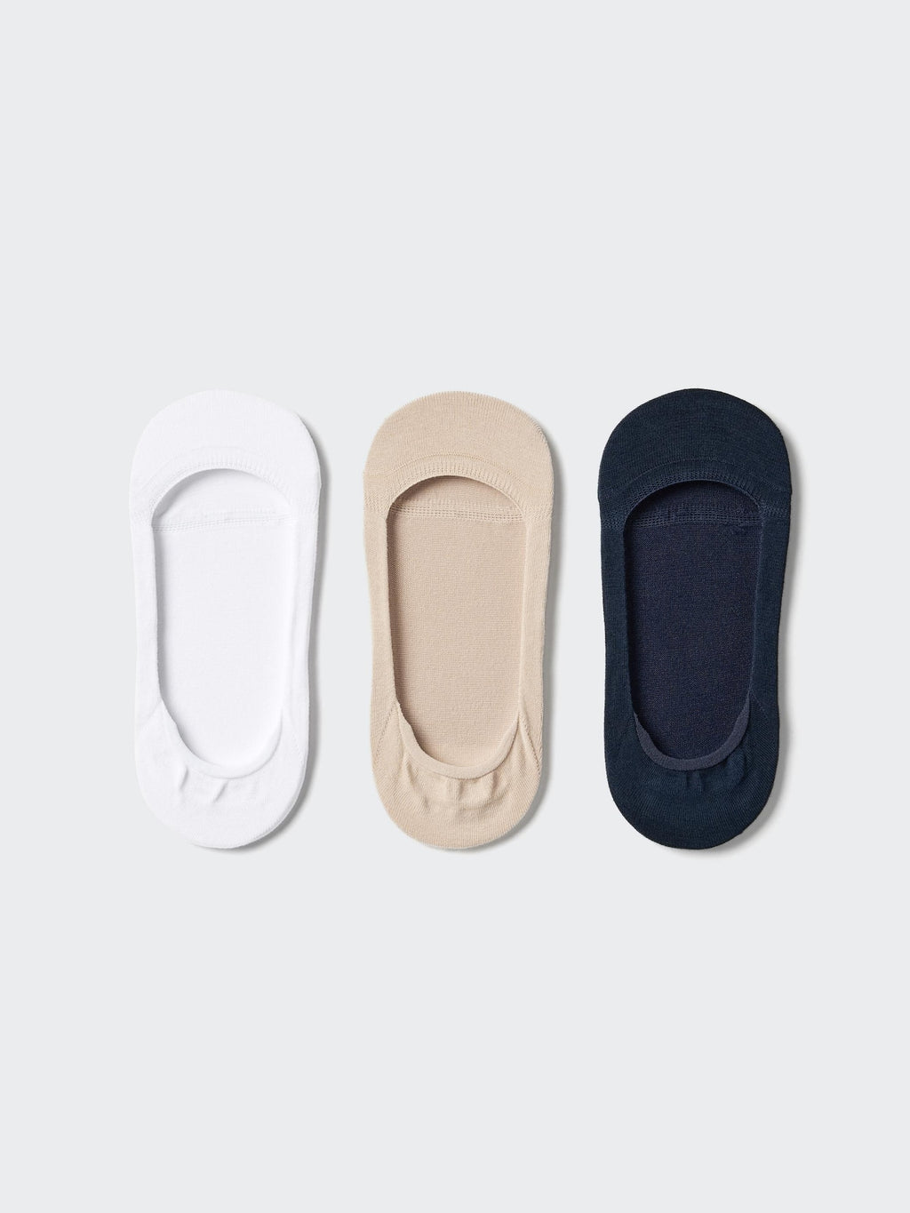 Footsies 3 Pairs Low Cut - BLACK