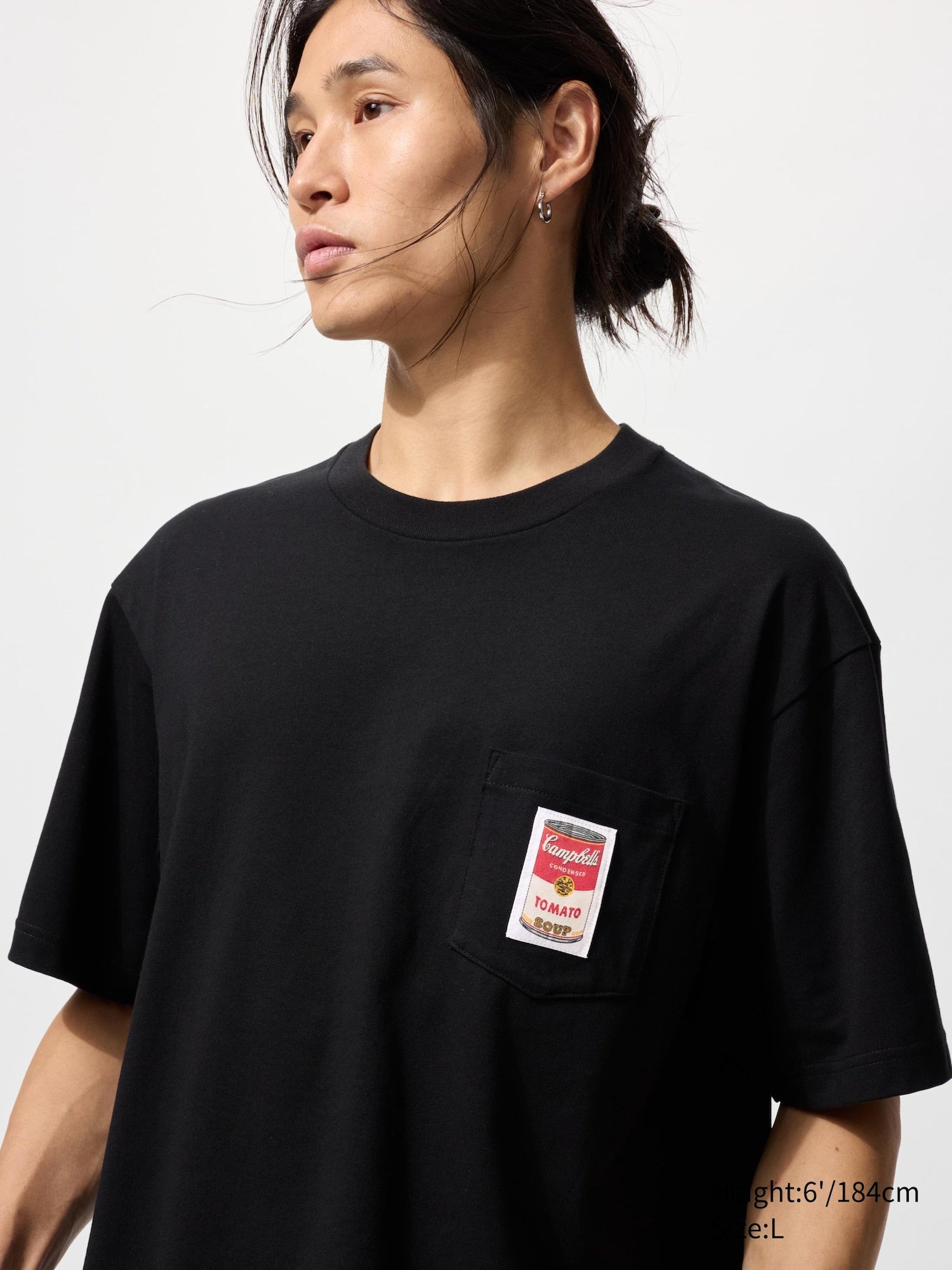 NY POP ART UT (Short Sleeve Graphic T-Shirt) - BLACK