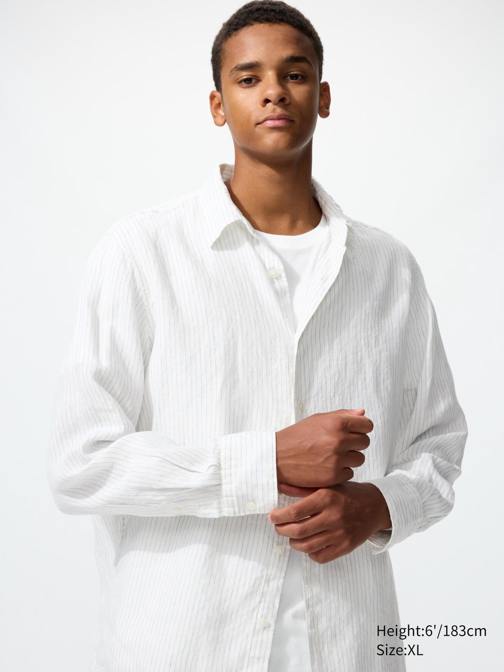 Premium Linen Shirt Long Sleeve - OFF WHITE