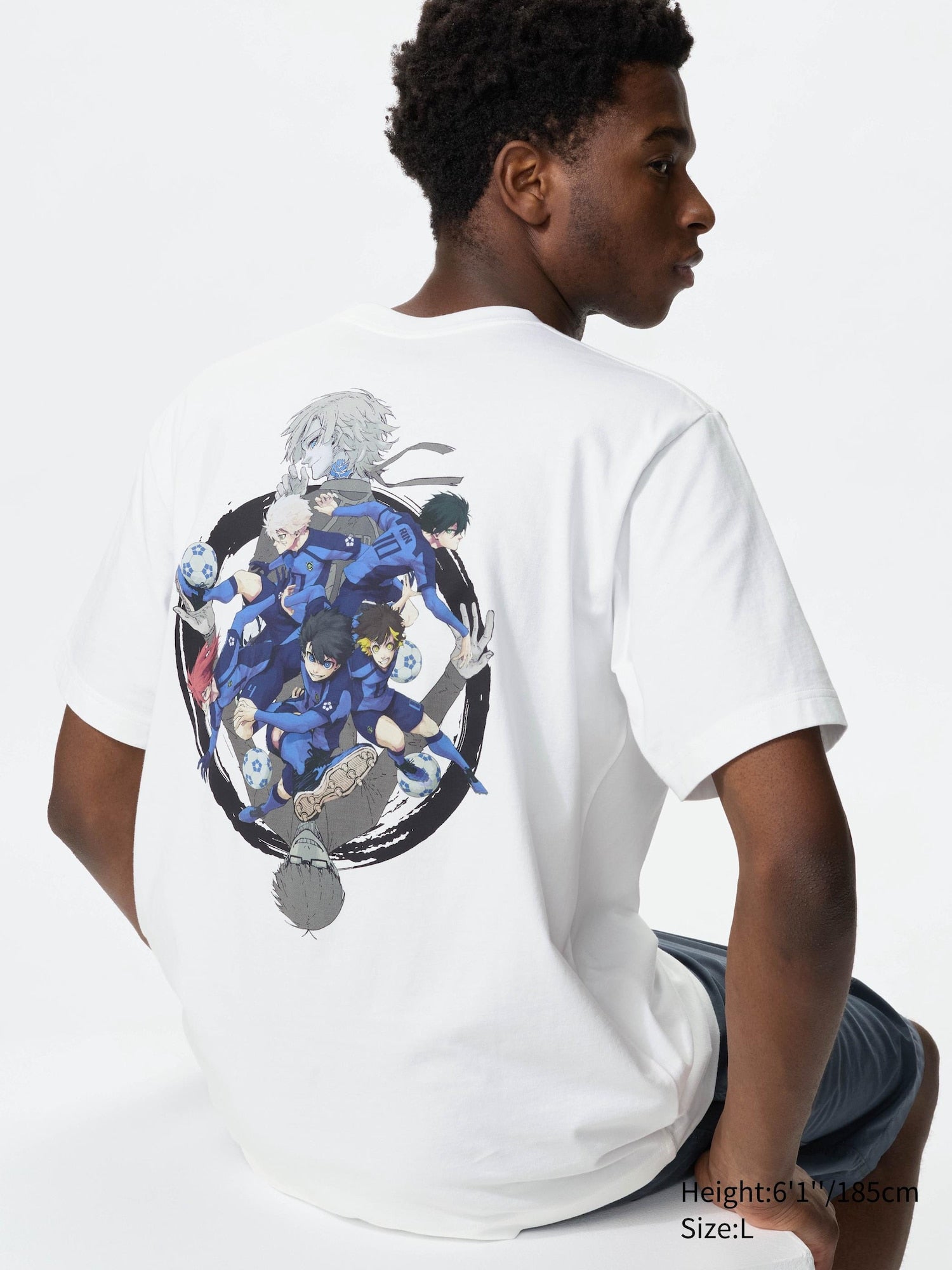 BLUE LOCK UT (Short Sleeve Graphic T-Shirt) - WHITE