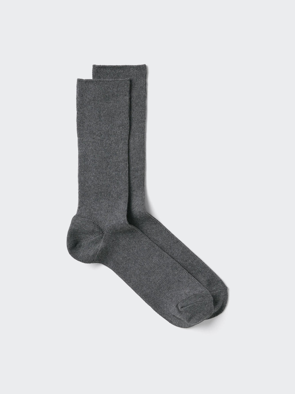 Socks Ribbed - DARK GRAY