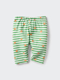 AIRism Cropped Leggings Relaxed Fit Fruit - BLUE