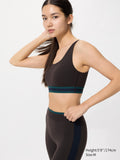 Active Wireless Bra - DARK BROWN
