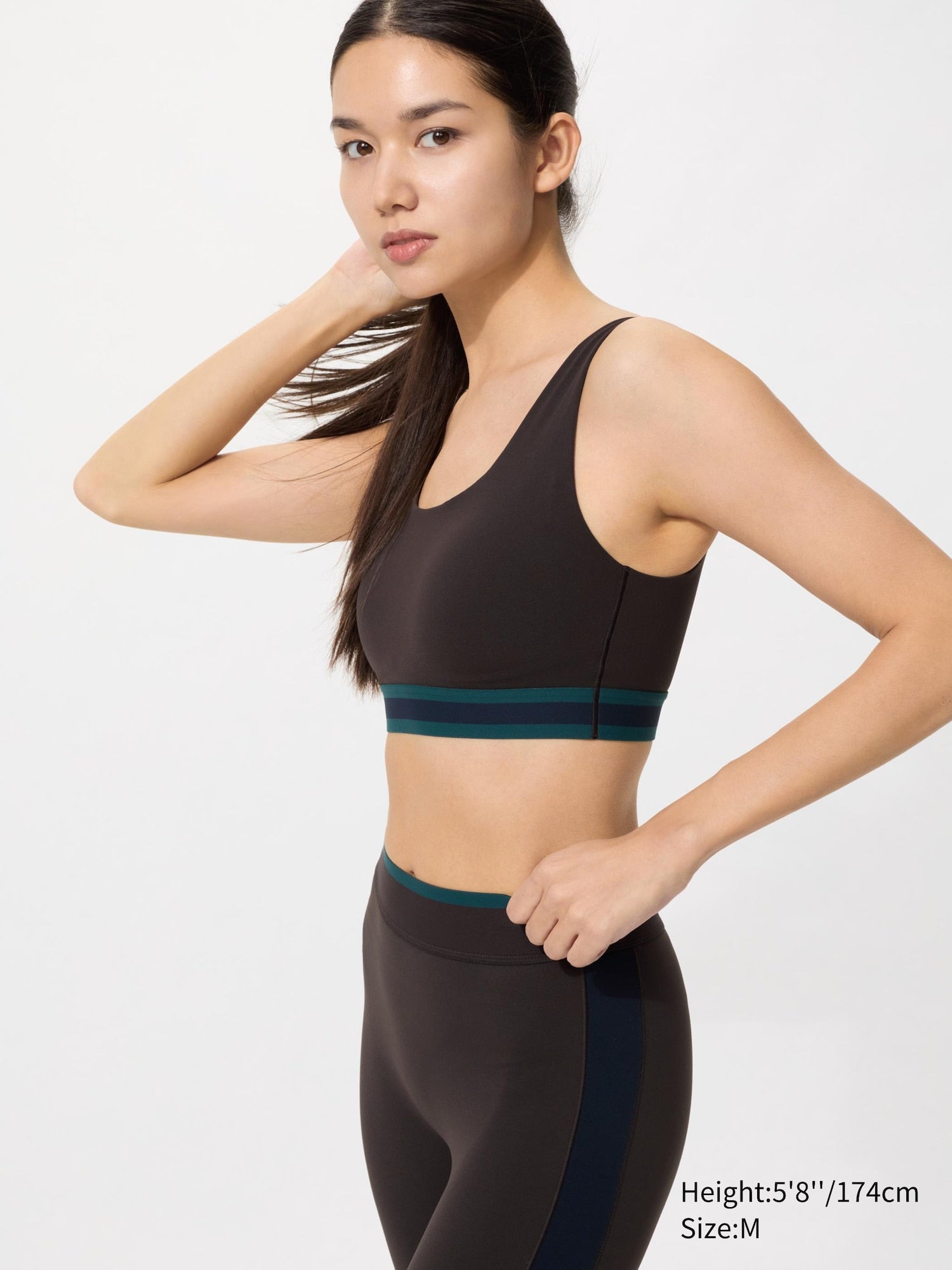 Active Wireless Bra - DARK BROWN